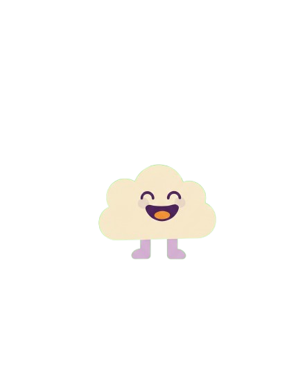 Nube - Mascota Cubo Party